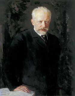 Nikolay Kuznetsov's portrait of the composer, 1893